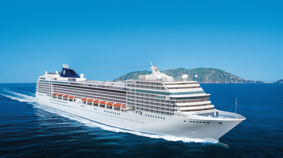 MSC Poesia rendering